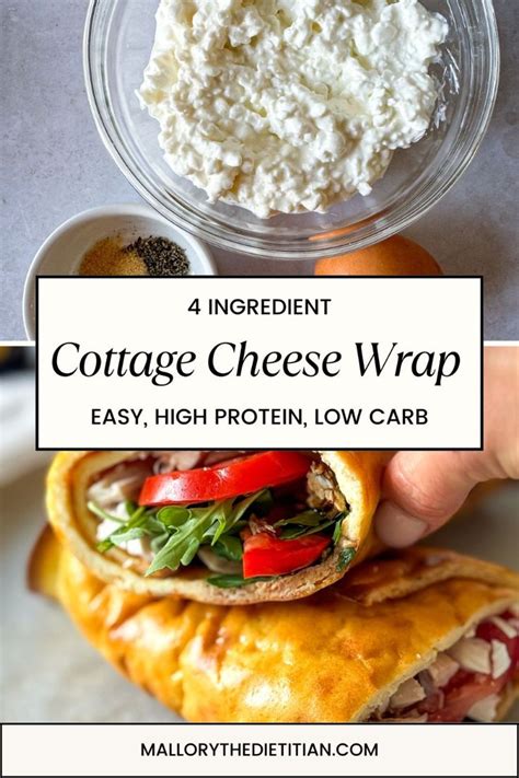 Cottage Cheese Wrap Viral Recipe Easy High Protein Recipe In 2024 Cottage Cheese Recipes