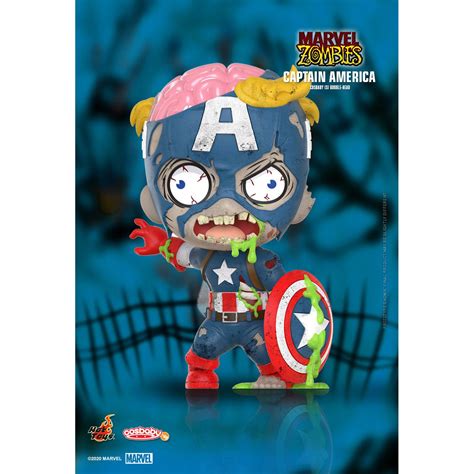 Marvel Zombies Captain America Cosbaby S Hot Toys Figure