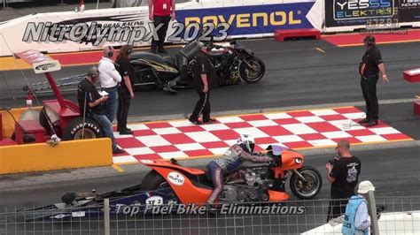 Nitrolympx Top Fuel Bike Eliminations Youtube