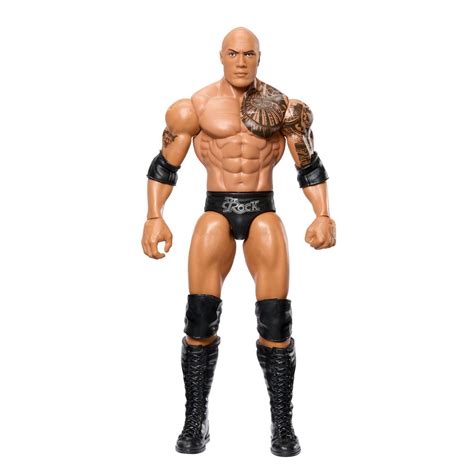 WWE Basic Series 141 The Rock Action Figure