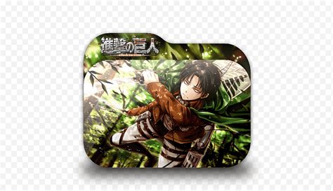 Shingeki No Kyojin Versión 2 Icono De Carpeta De Anime Shingeki No