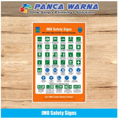 Jual Stiker Kapal Safety Sign Imo Safety Sign Ism Code Perkapalan