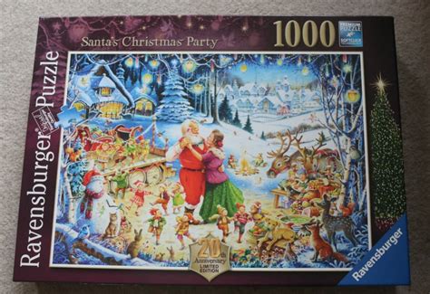 Ravensburger Santa’s Christmas Party Limited Edition 1000 Piece Puzzle