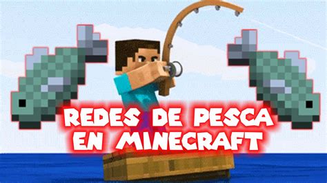 Redes De Pesca En Minecraft Youtube