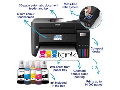 Epson Ecotank Et Skriver Skrivere Komplett No