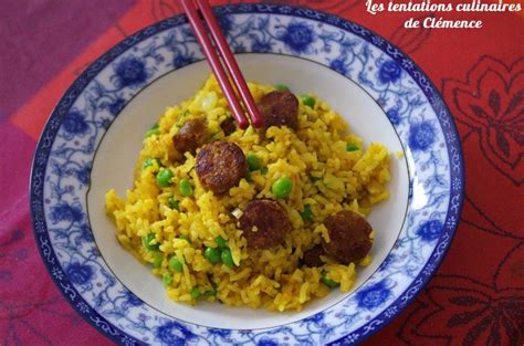 Riz aux épices et saucisse à la citronnelle Les tentations culinaires