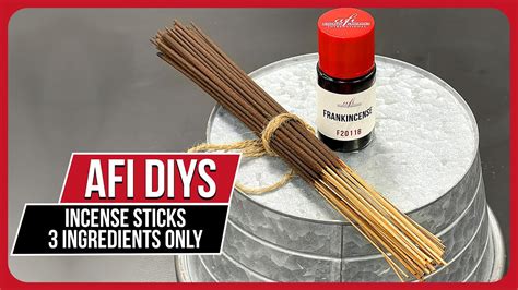 How To Make Incense Sticks For Beginners Easy Youtube