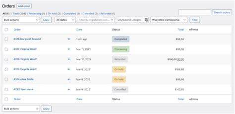 WooCommerce Order Status Manager Flexible Invoices