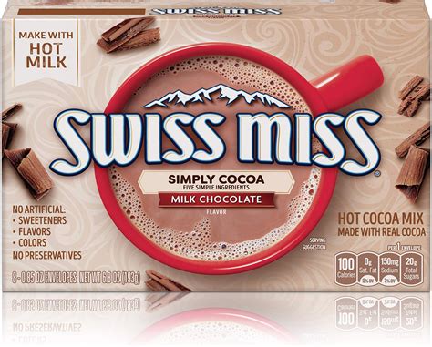 Amazon Swiss Miss Non Dairy Chocolate Flavored Hot Cocoa Mix Oz Ct Everything Else