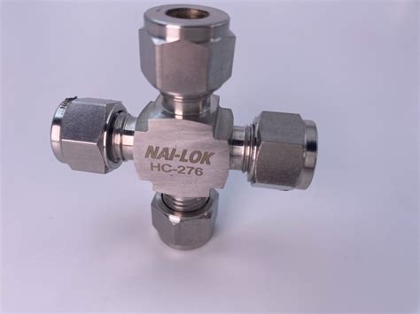 Stainless Steel Hastelloy C Instrument Compression Double Ferrule