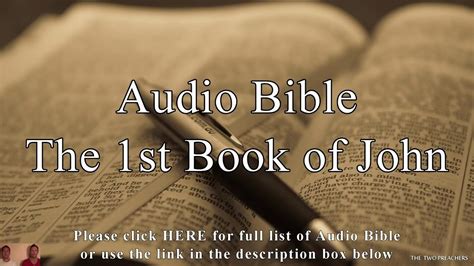 62 The First Book Of John Kjv Audio Holy Bible High Quality And Best