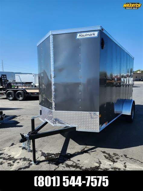 2024 Haulmark 6X12 PPD Cargo Enclosed Trailer Wasatch Trailer Sales