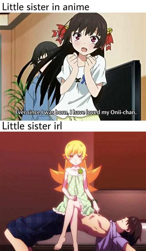 Little Sister Cant Be This Cute Animemes