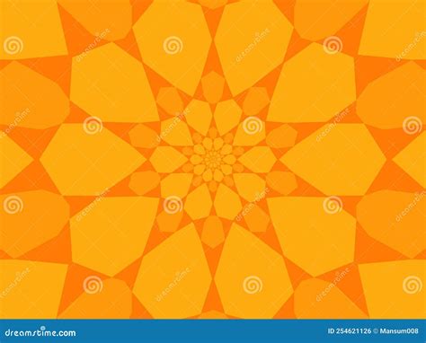 Orange Color Of Abstract Background Stock Illustration Illustration