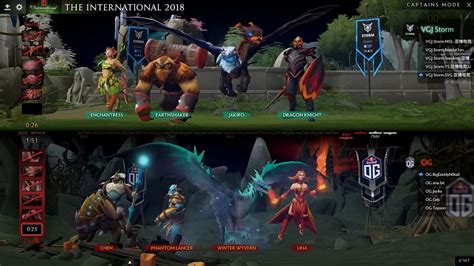 Vgj Storm Vs Og Ti Ru Dota The International Championship