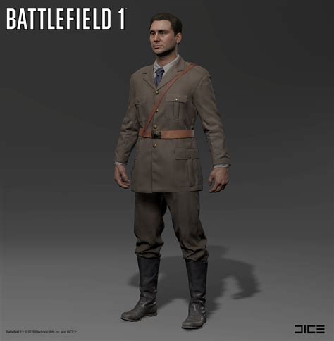 Rui Mu Battlefield 1 Officer Cinematic