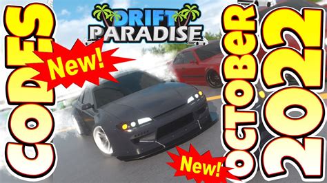 New Codes Drift Paradise By X Plxsma Roblox Game All Secret Codes