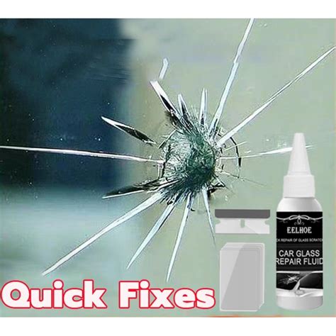 Windshield Crack Repair Kit Glass Repair Kit Cracked Windshield Repair