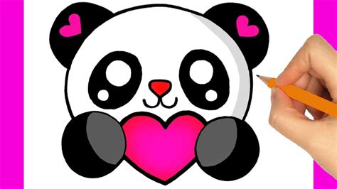 Comment Dessiner Un Panda Kawaii Youtube