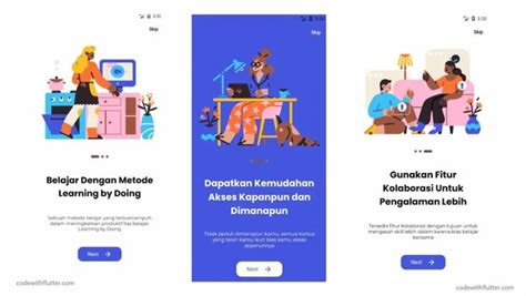 Flutter Onboarding Screen Only One Time Flutter Tutorial Code With