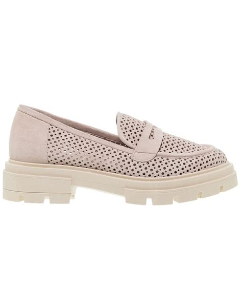 Mourtzi Loafers Δερμάτινα Nude 78521