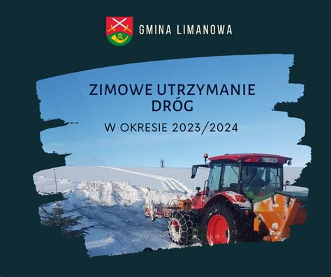 Zimowe utrzymanie dróg w sezonie 2023 2024 Aktualności