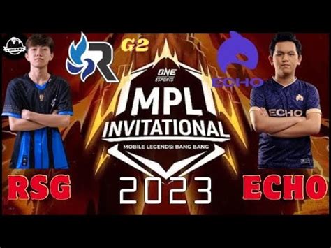 Rsg Ph Vs Echo Game Grand Final One Esports Mpl Invitational