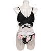 Sexy Criss Cross Brazilian Bandage Push Up Wrap Top Bikini Set Beach Apparel Collections