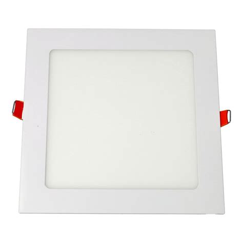 Downlight LED 15W 6000K Cuadrado Empotrar Blanco