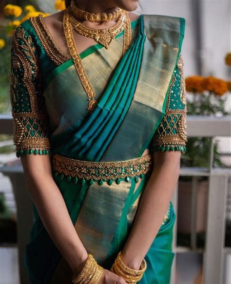 Latest Pattu Saree Blouse Designs Bright Cures