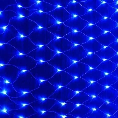 Guirlande Lumineuse Blue X M Leds V Eu Uk Au Plug Filet De