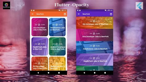 Flutter Tutorial Flutter Opacity Youtube