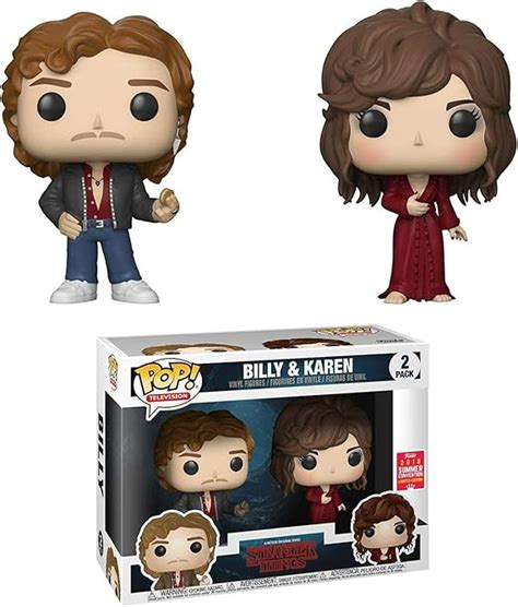 Funko Pop Television Stranger Things Billy Karen 2 Pack 2018 Summer