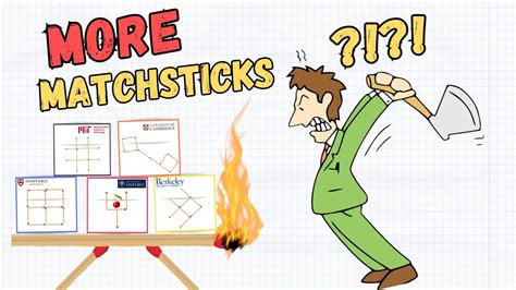 The Best 5 Matchstick Puzzles To Test Your Iq Youtube