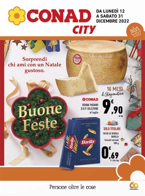 Volantino Buone Feste Conad City COSENZA PRIME