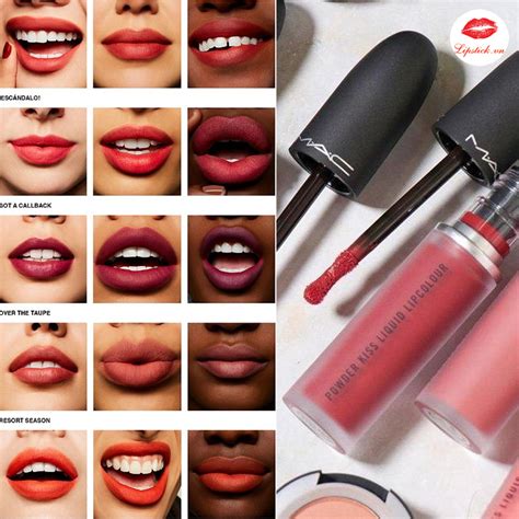 11 Thỏi Son Kem MAC Powder Kiss Liquid Lipcolour Không Thể Bỏ Lỡ