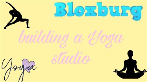 Building A Yoga Studio In My Town Bloxburg YouTube