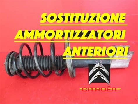 Sostituzione Ammortizzatori Anteriori Citroen C4 HDi 1 6 2004 2010