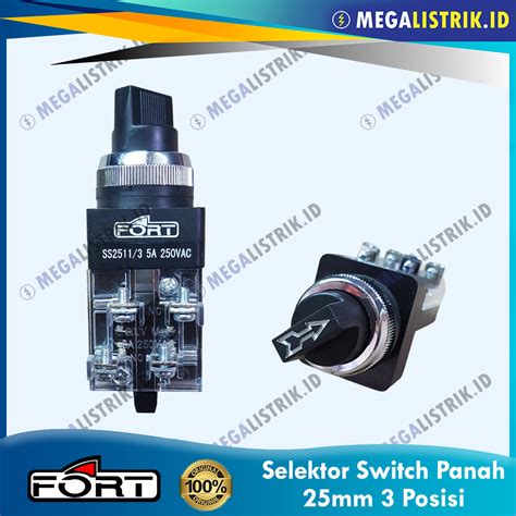 Fort Selektor Panah Mm Posisi Selector Switch Stay Put Mm