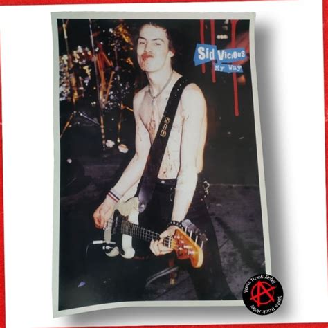 Jual POSTER SID VICIOUS BLOOD Ukuran Besar SEX PISTOLS PUNK UK Shopee Indonesia