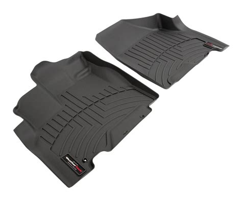 WeatherTech Front Auto Floor Mats Black WeatherTech Floor Mats WT443141