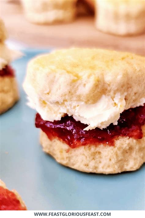 Mini British Scones – Feast Glorious Feast