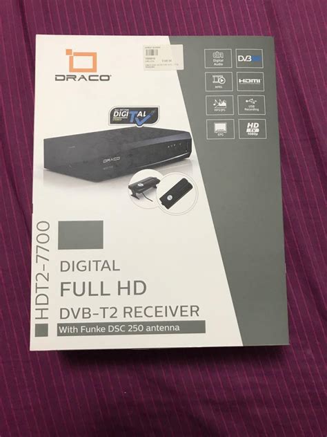 Draco Full Hd Dvb T Receiver Tv Home Appliances Tv Entertainment