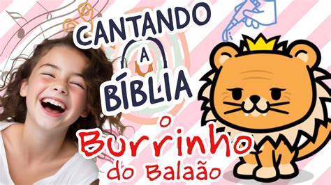 O Burrinho de Balaão Cantiga bíblica para crianças YouTube