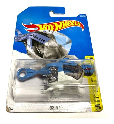 Hot Wheels Helicoptero Police Sky Fi Mercado Libre