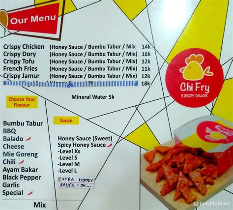 Selalu Diperbarui Menu Chi Fry Gayungan Surabaya