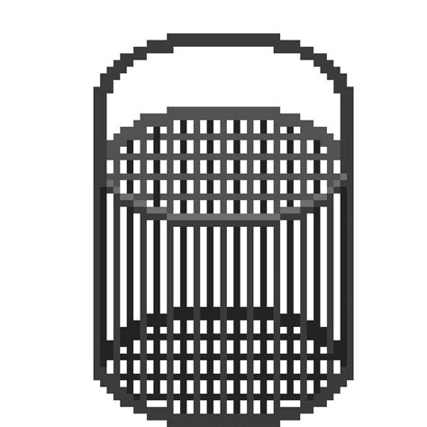 An 8 Bit Retro Styled Pixel Art Illustration Of A Crabpot 26547539 PNG