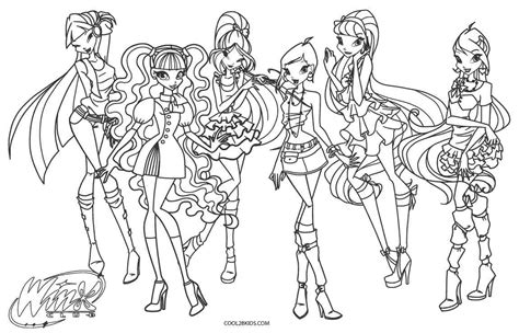 Free Printable Winx Coloring Pages For Kids Cool2bkids