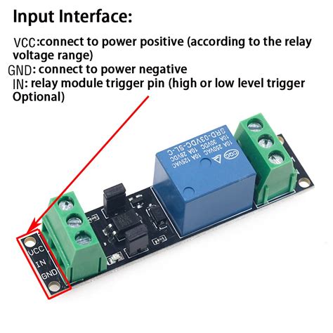 V Relay Module With Optocoupler For Arduino High Low Trigger