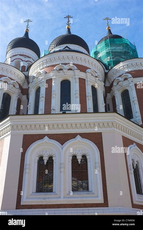 Alexander Nevsky Cathedral, Tallinn, Estonia Stock Photo - Alamy